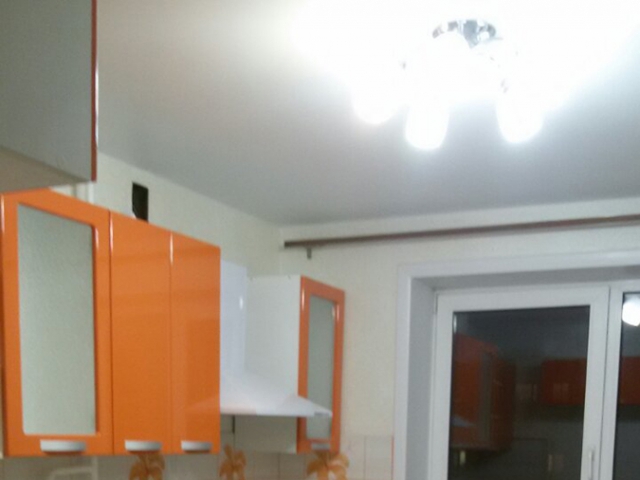 Кухня оранж глянец